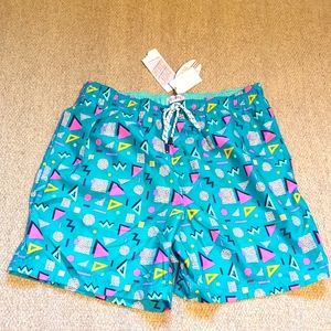 Broken threads 80's inspired swimsuit size large NWT